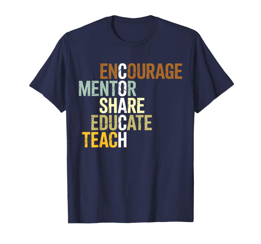 Coach Definition Best Coaches Gift Team Sports T-Shirt
