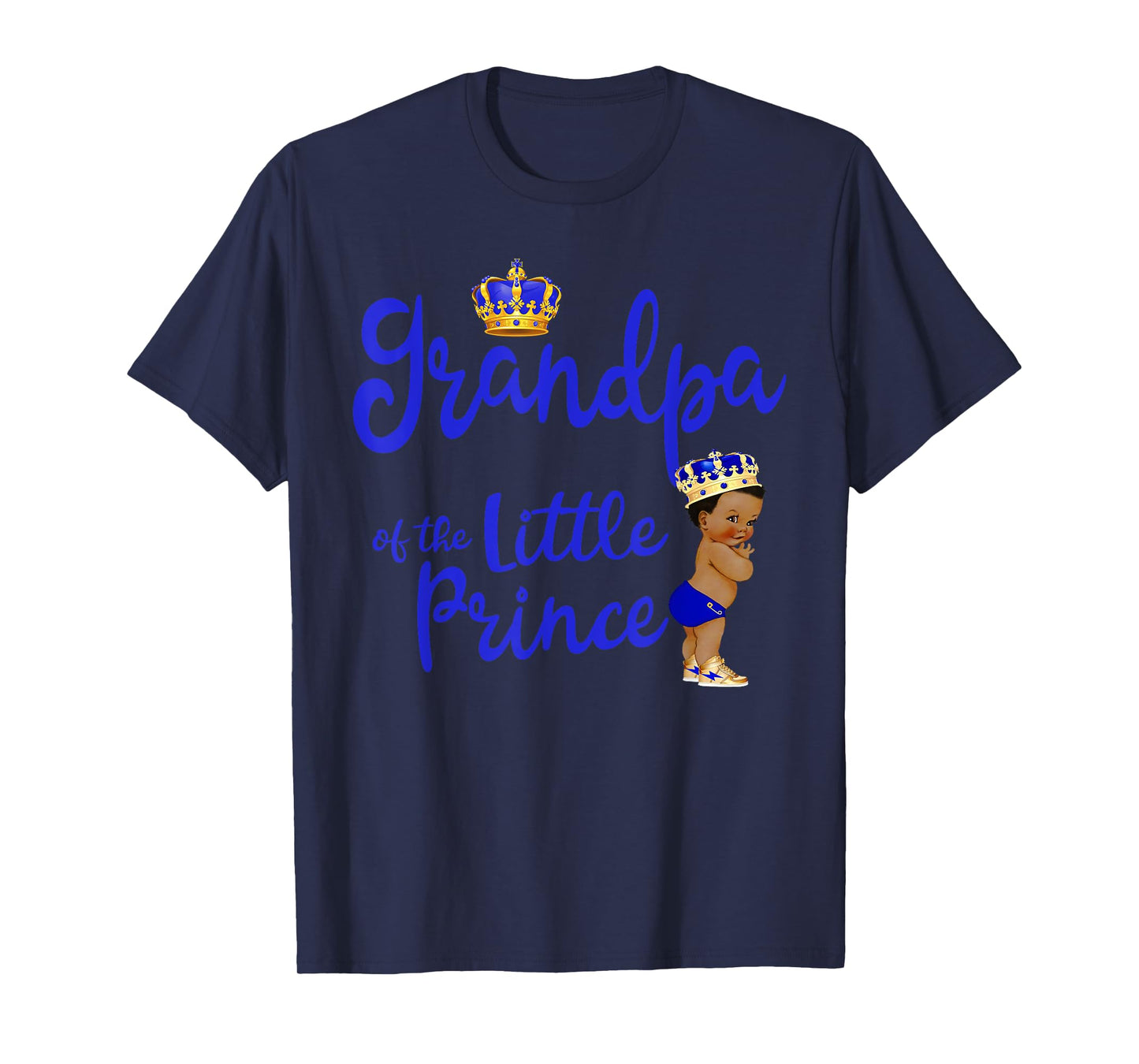Grandpa Of The Birthday Prince Boy Bday Party Idea For Him T-Shirt