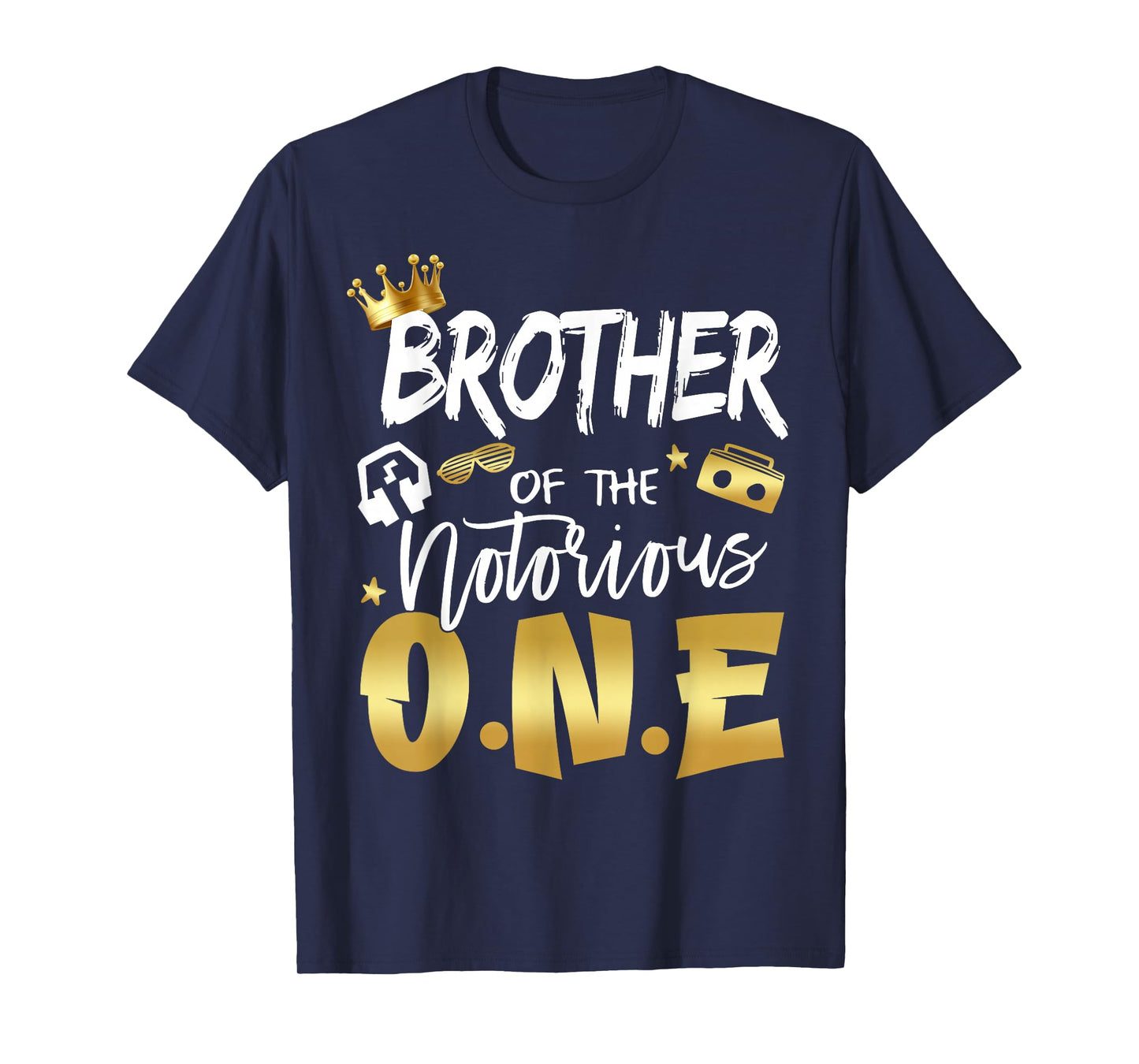 Brother Of The Notorious One Old School 1st Hip Hop Birthday T-Shirt