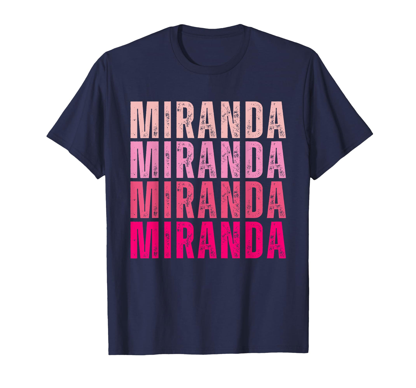 Miranda Personalized Name I Love Miranda Vintage T-Shirt