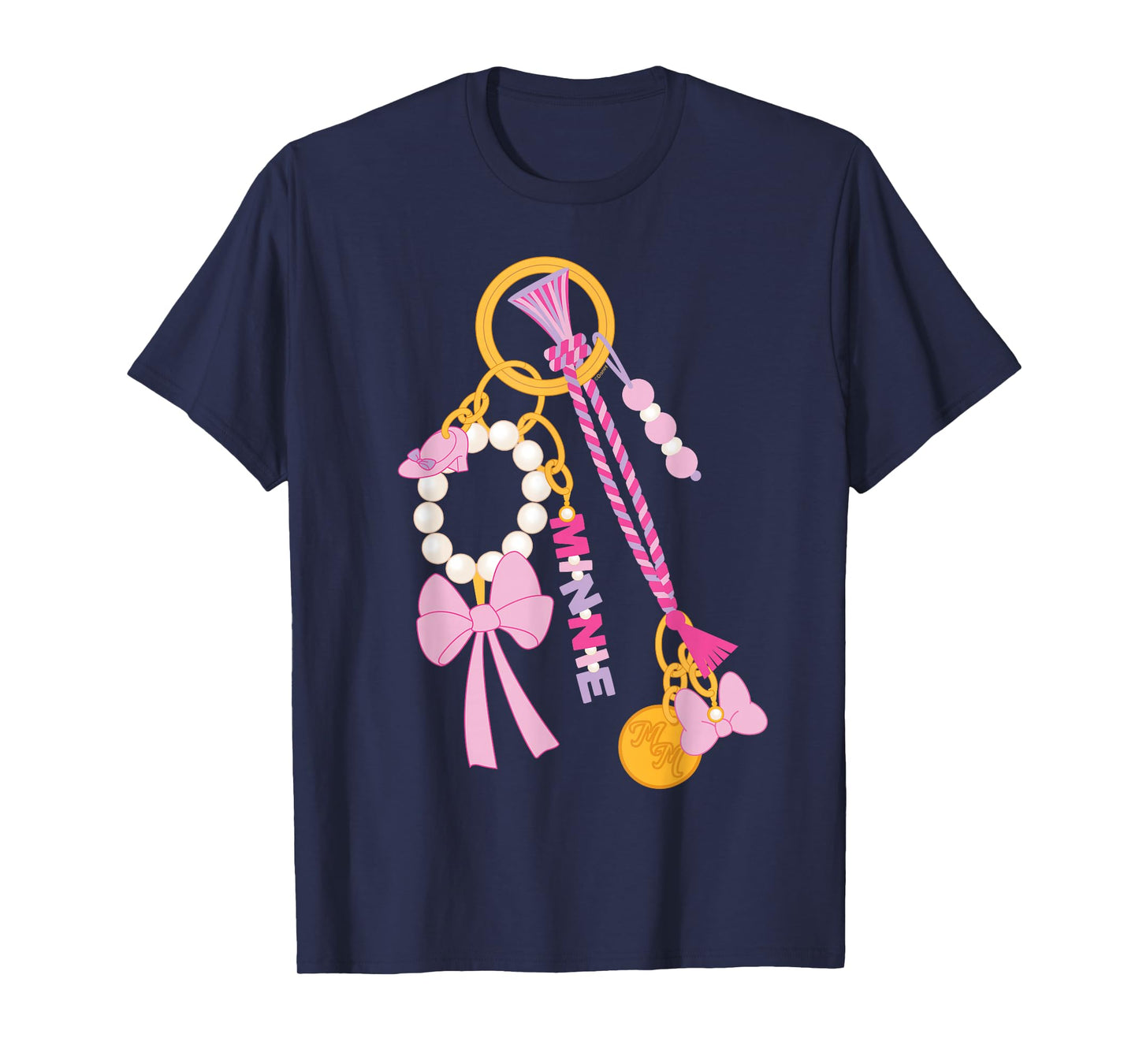 Disney Minnie Mouse Matching Fashion Bag Charm T-Shirt