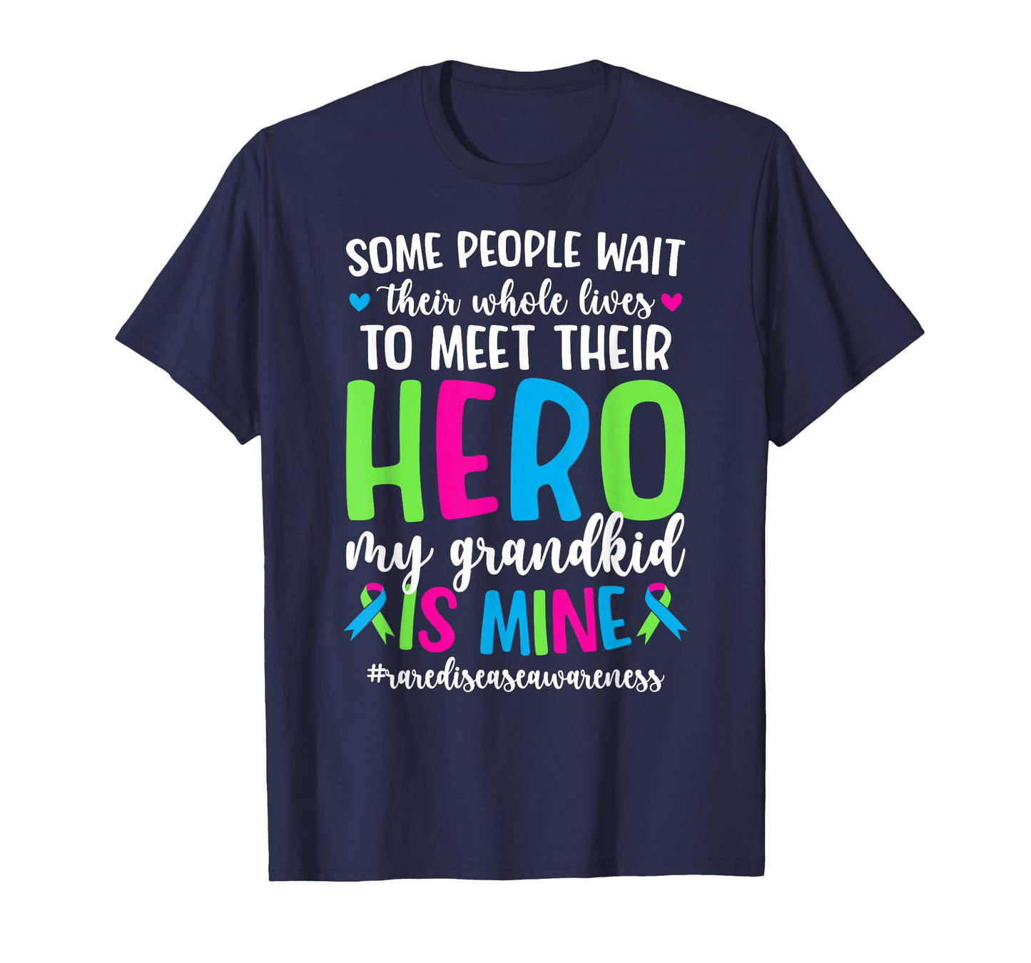 Rare Disease Awareness Proud Rare Disease Grandma T-Shirt