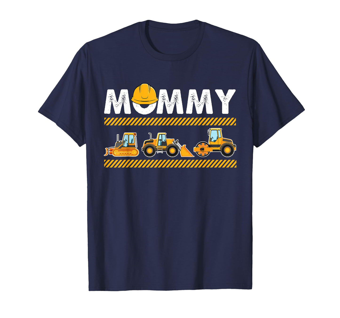 Funny Mommy Construction Excavator Kids Matching Family T-Shirt