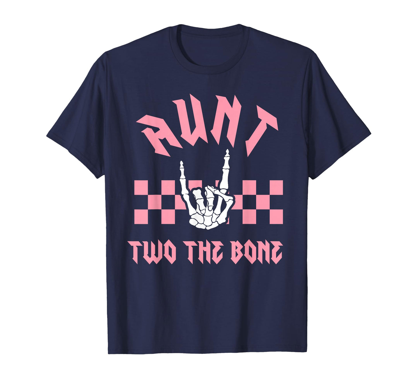 Aunt Bad Two the Bone Birthday 2 Years Old Birthday T-Shirt