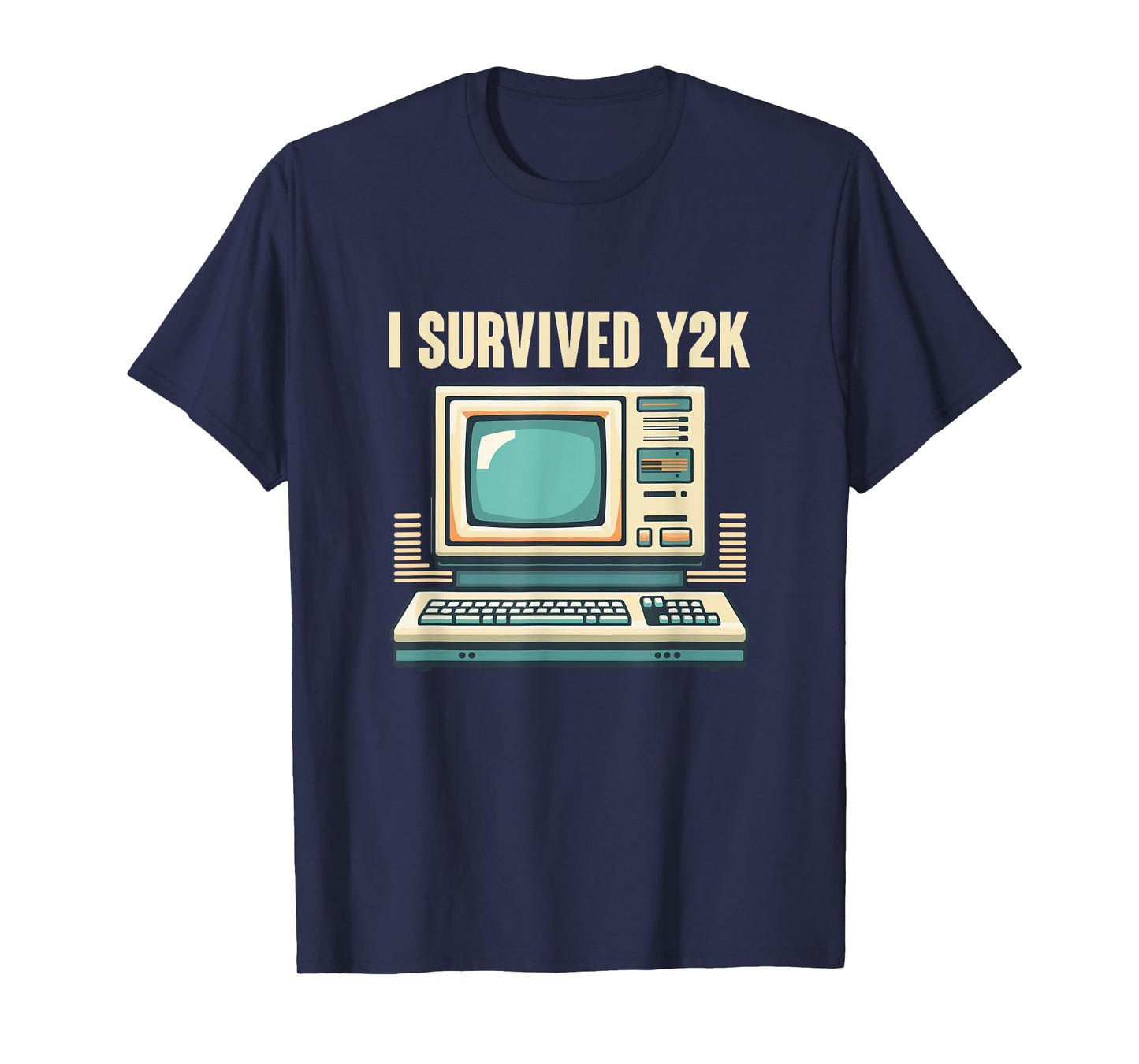 I Survived Y2K Computer Funny Year 2000 Survivor T-Shirt