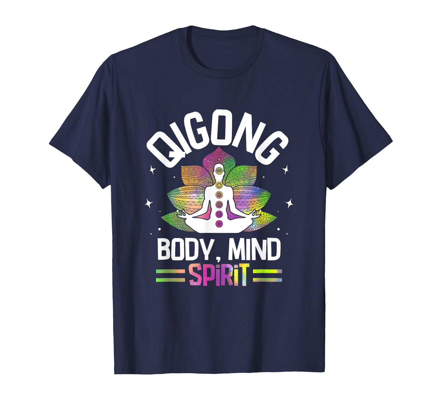 Body Mind Spirit Qigong Chinese Meditation T-Shirt