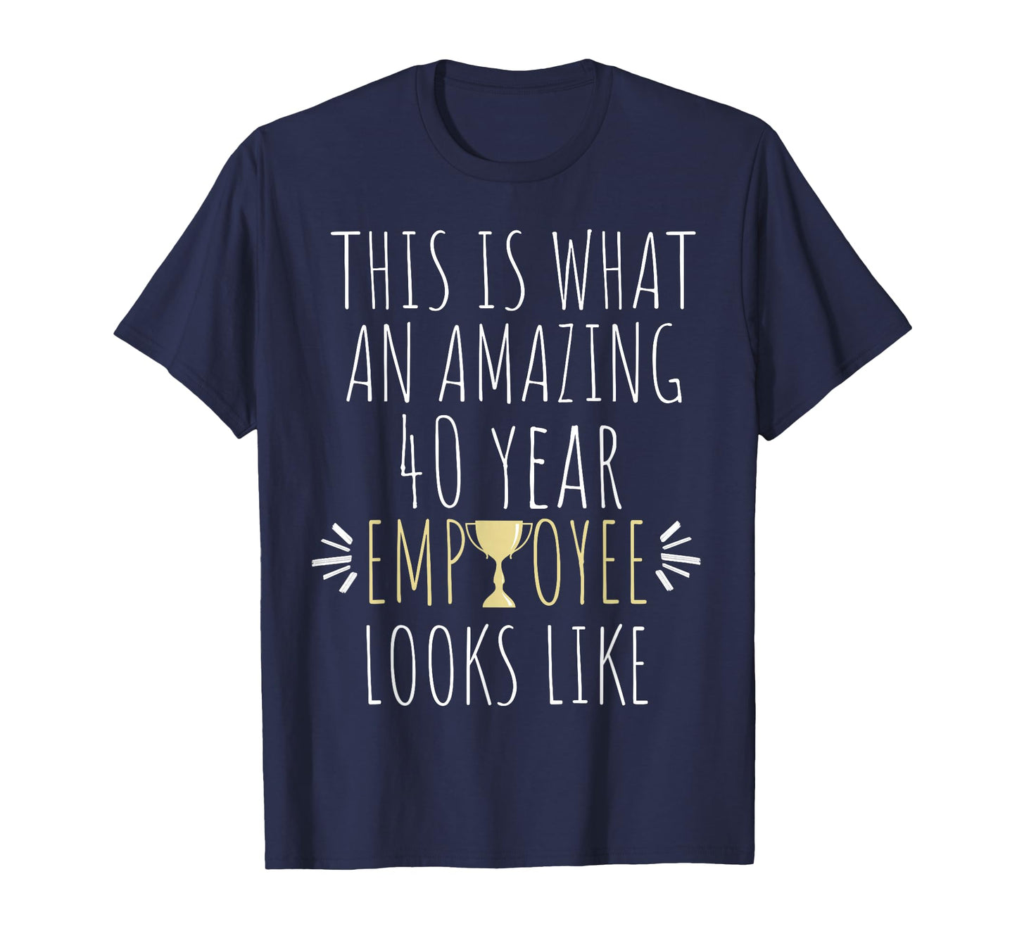40th Work Anniversary Employee Appreciation Fortieth Year T-Shirt
