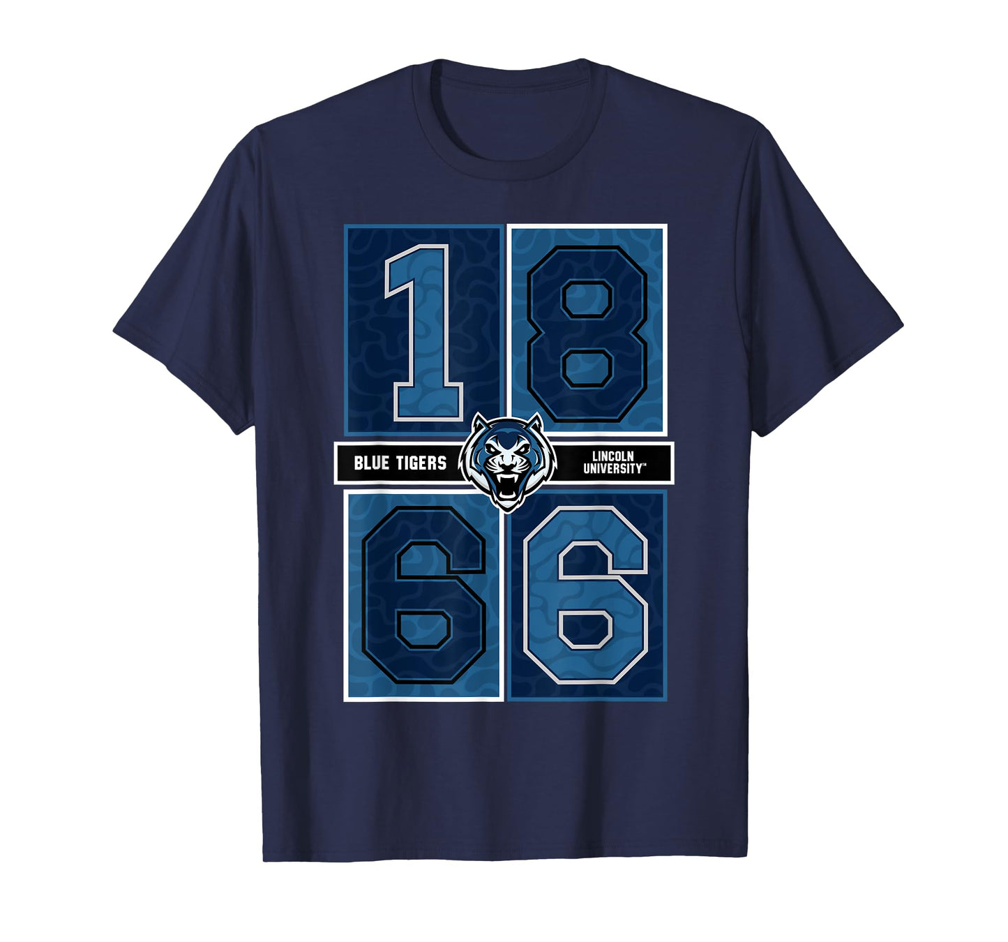 Lincoln University of Missouri - Blue Tigers Concrete Date T-Shirt