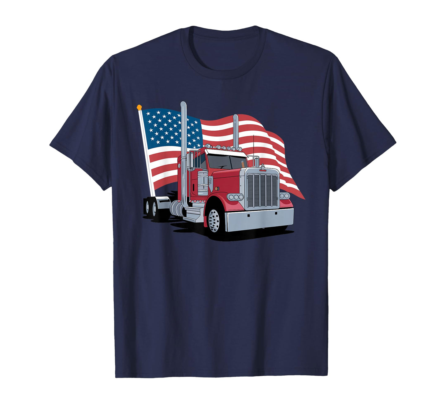 Best Trucker Art for Men Women Trucking Trucker Truck Driver T-Shirt