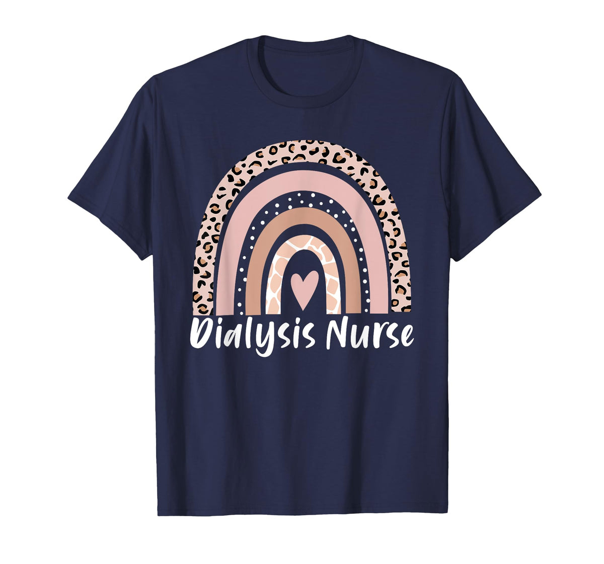 Dialysis Nurse RN Nephrology Registered rainbow Kidney RN T-Shirt