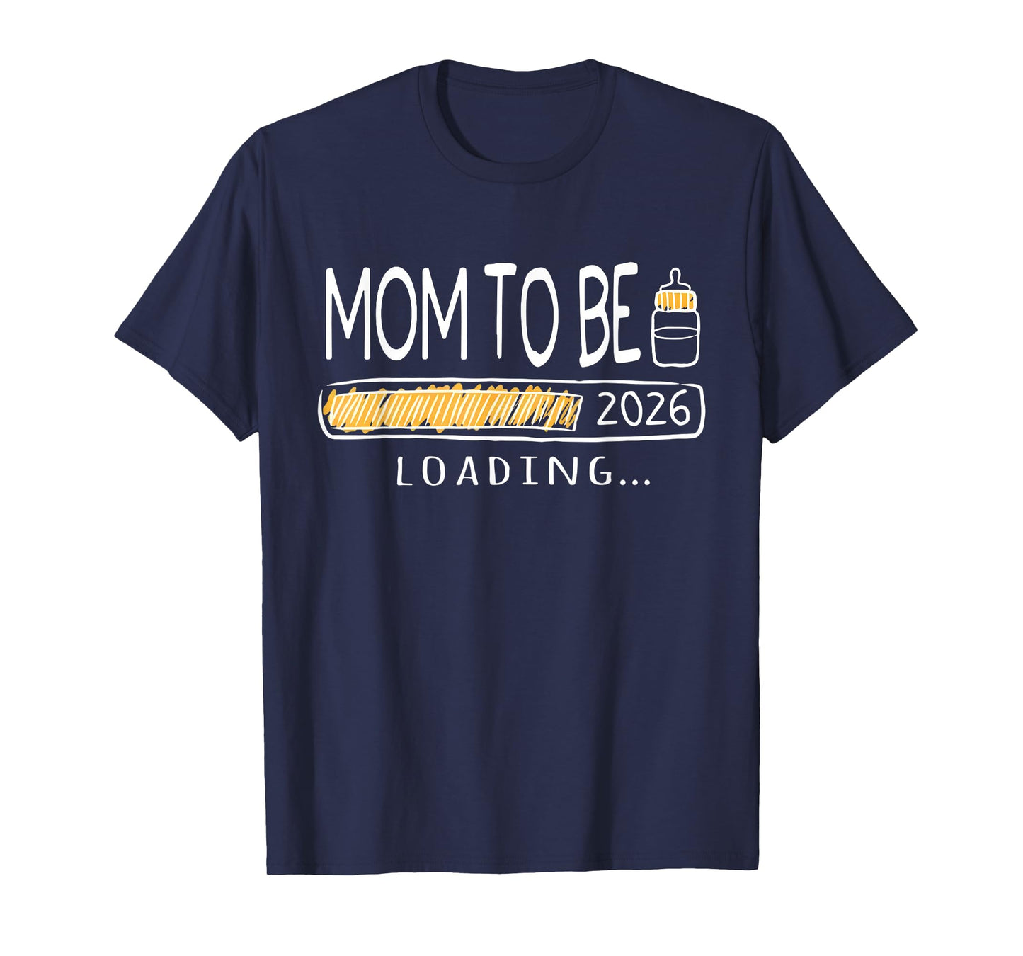 Mom to Be 2026 Mommy Loading New Mom Est 2026 Mothers Day T-Shirt
