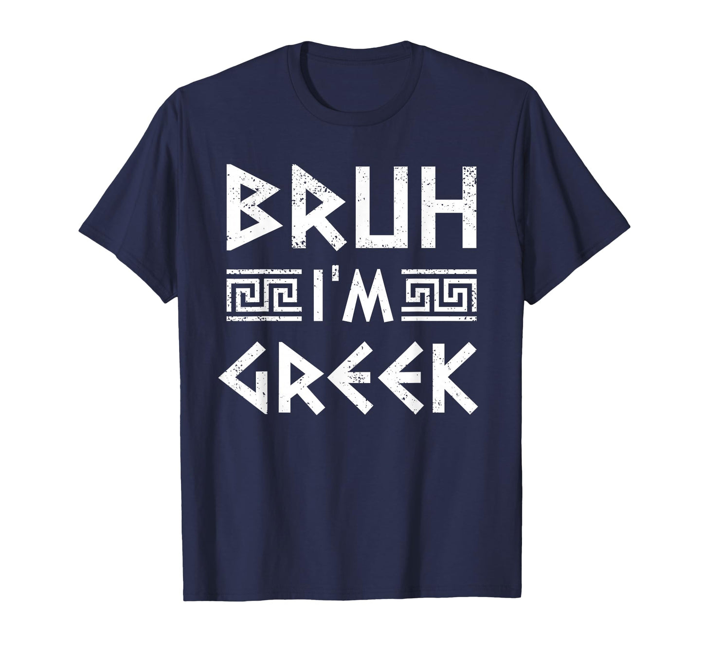 Bruh I'm Greek Funny Ancient Greek Festival Greek Boys T-Shirt