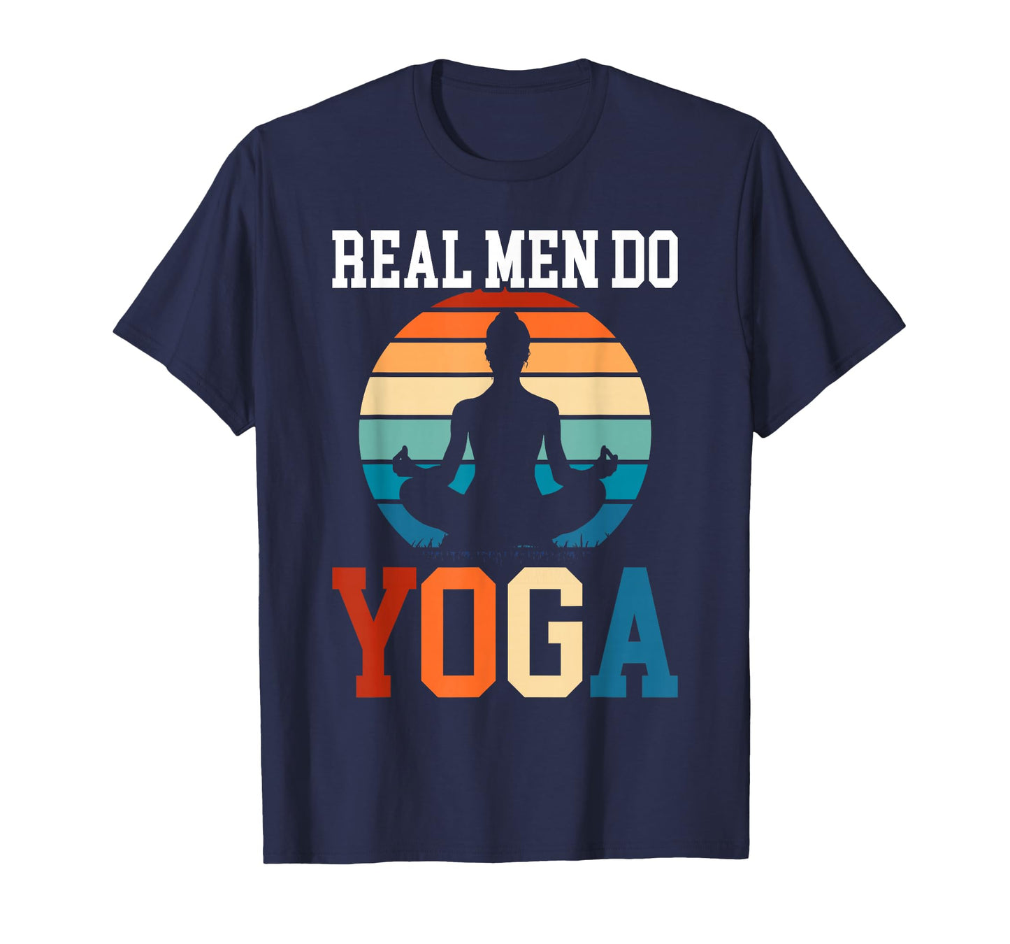 Funny Yoga Design for Men Boys Yoga Pose Meditation Lovers T-Shirt