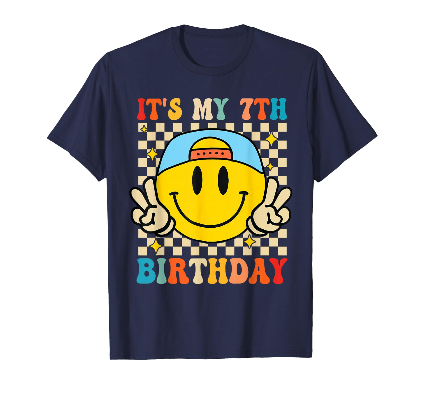 It's My 7th Birthday 7 Years Old Boys Bruh I'm 7 Seven Party T-Shirt