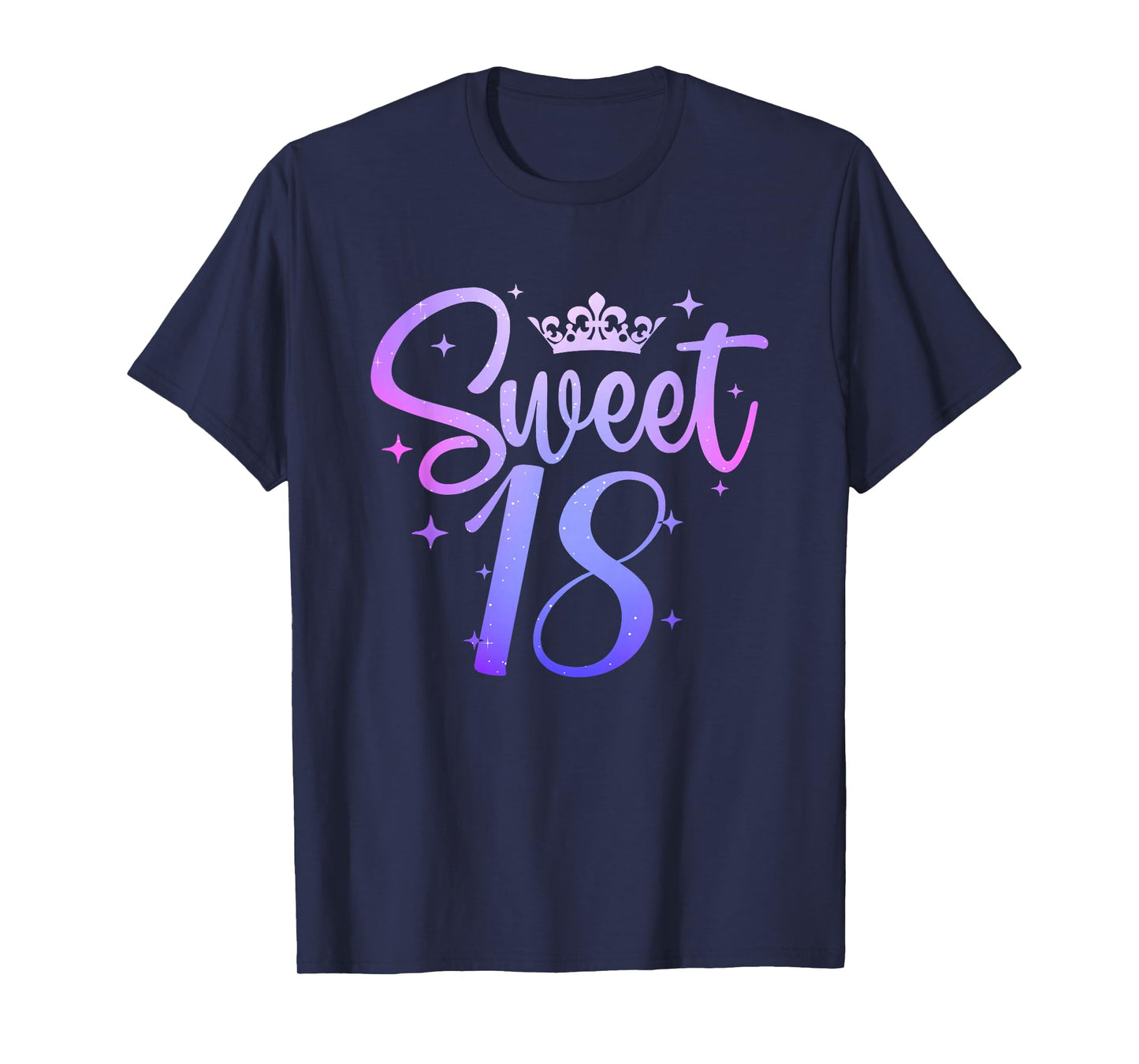 Cute Eighteen Years Old Birthday Girls Party Apparel T-Shirt