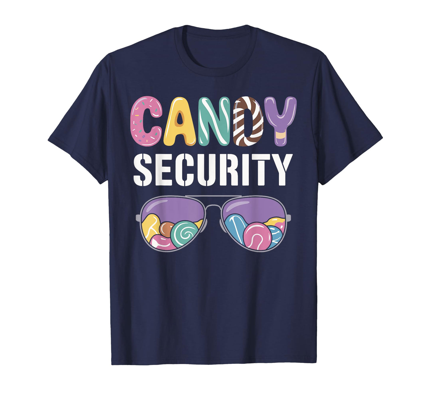 Candy Security Sunglasses Party Costume T-Shirt
