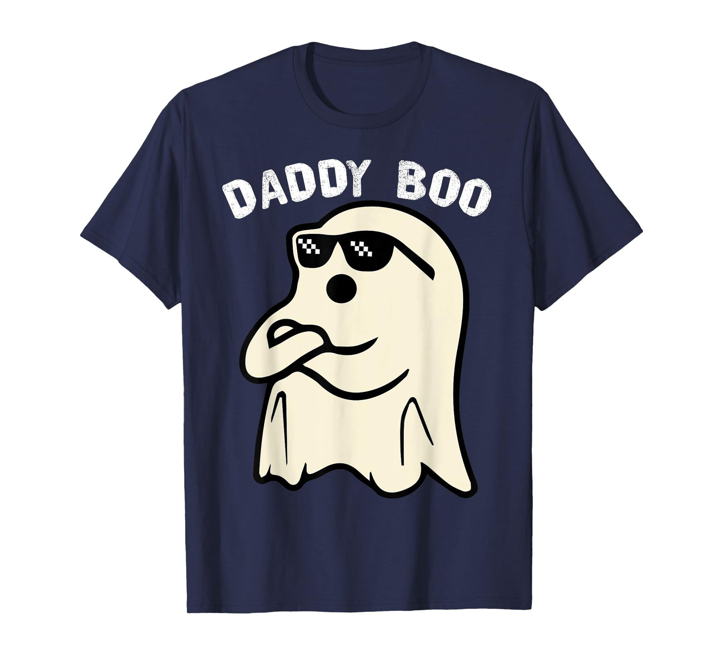Daddy Boo Halloween Family Matching Costume Ghost Dad 2024 T-Shirt