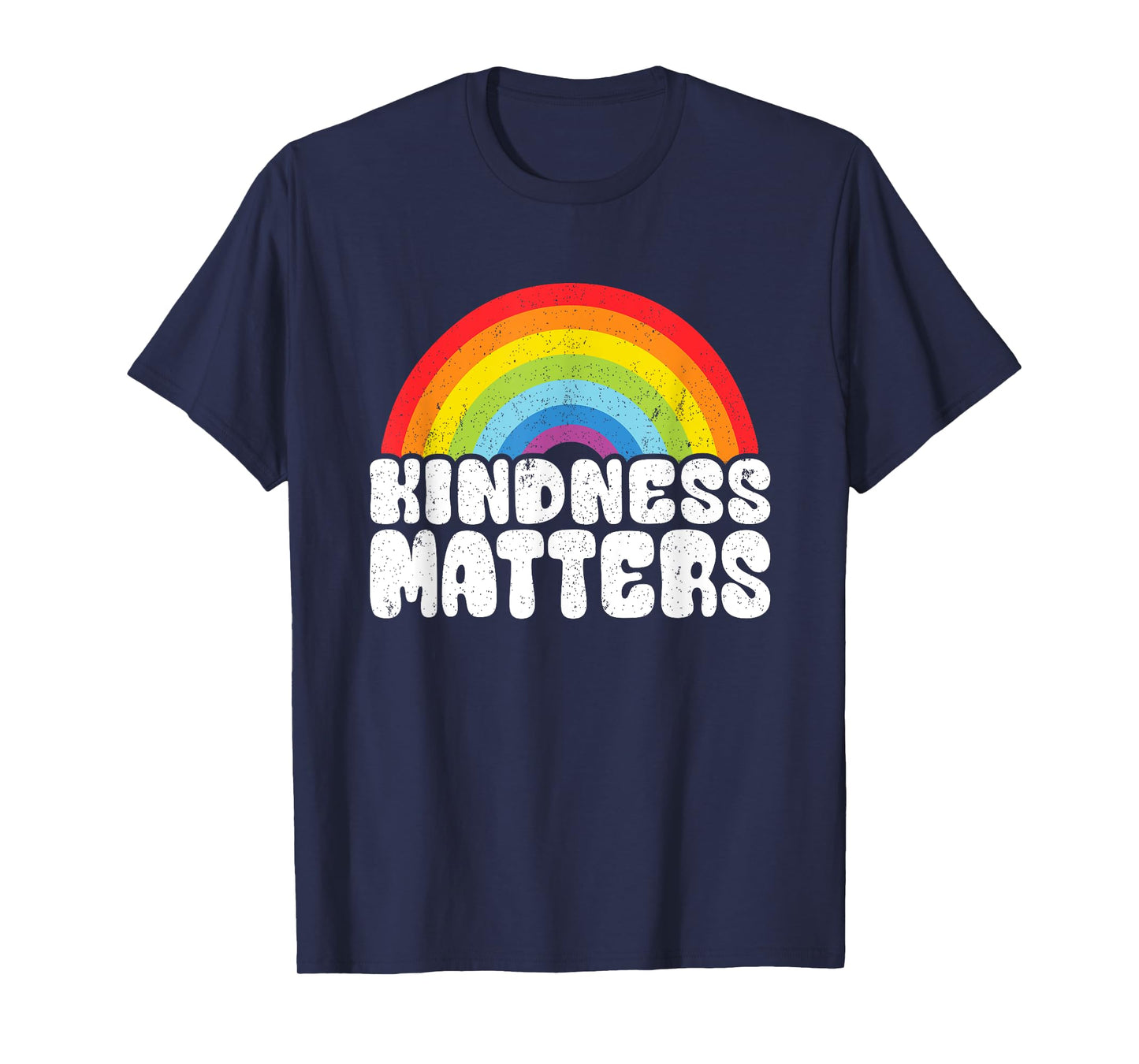 Positive Anti Bullying Rainbow Sped Teacher Kindness Matters Men Women Kids T-Shirt