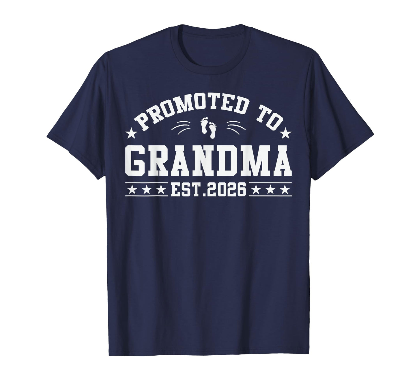 Promoted to Grandma Est. 2026 Grandparents 2026 New Grandma T-Shirt