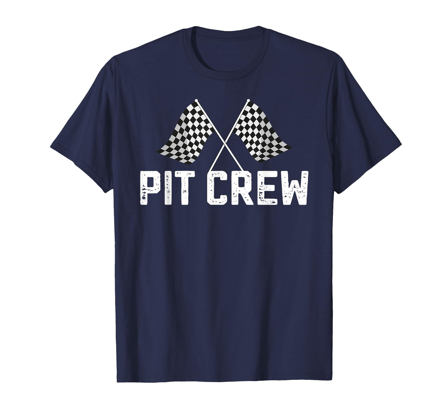 Race Car Driver Birthday Party Racing Family Pit Crew T-Shirt