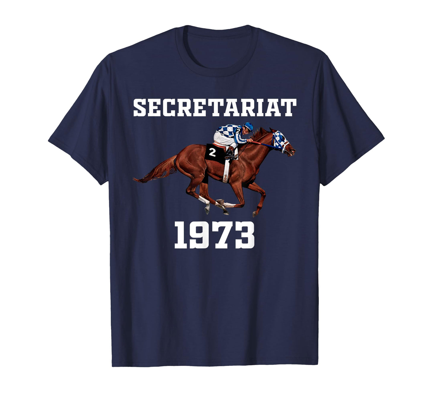 Secretariat 1973 horse racing T-Shirt