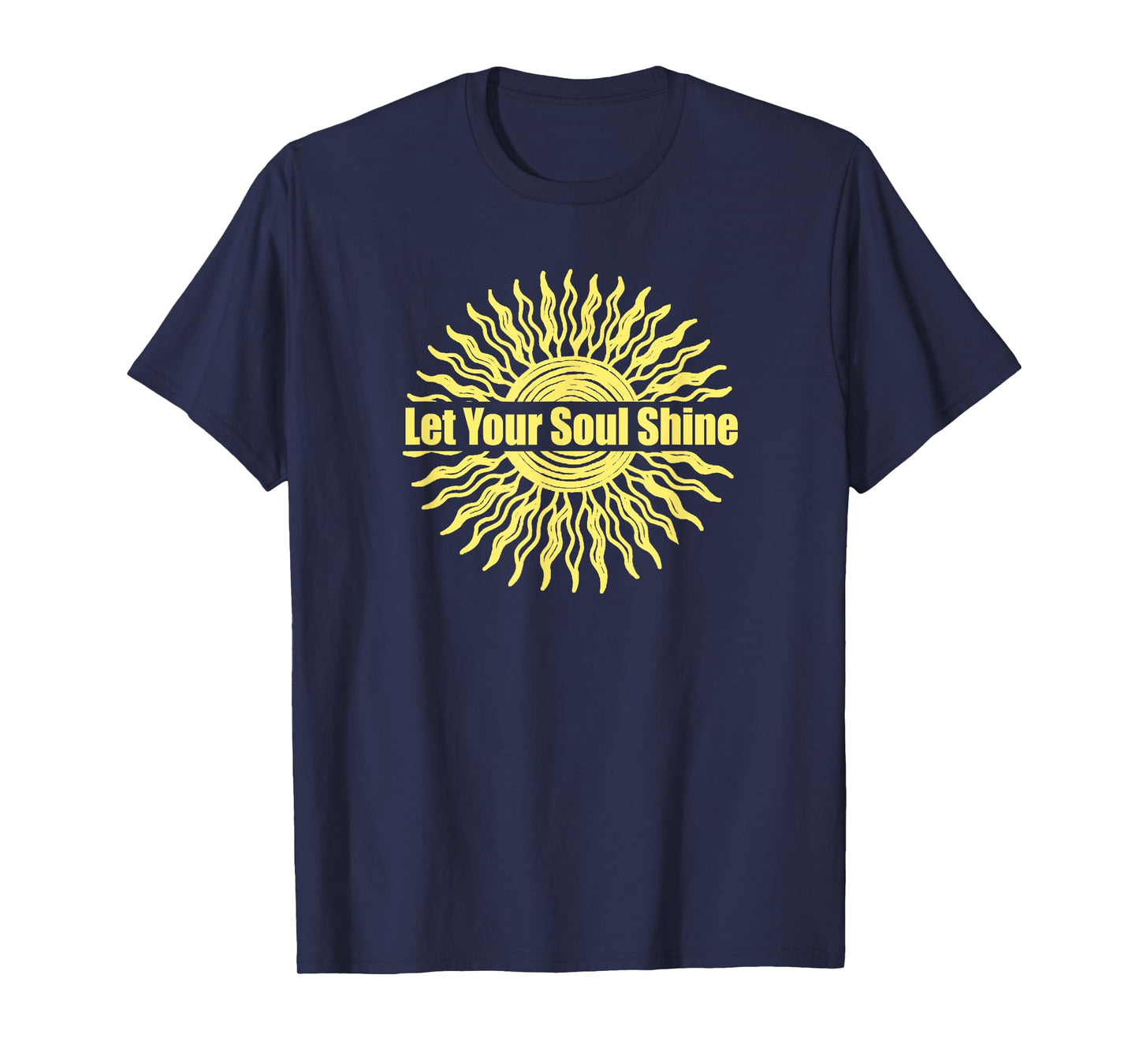 Tribal Art Let Your Soul Shine Inspirational Motivational T-Shirt