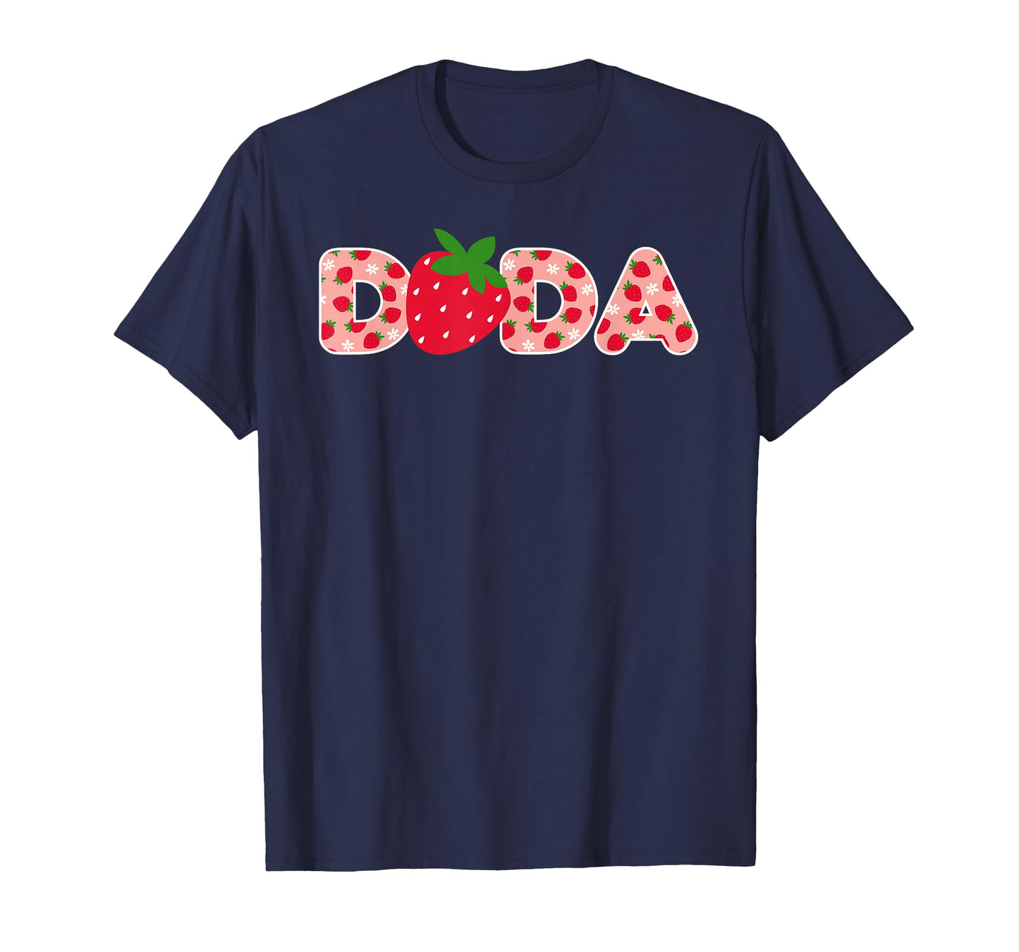 Dada Strawberry First Birthday Family Funny Strawberry T-Shirt