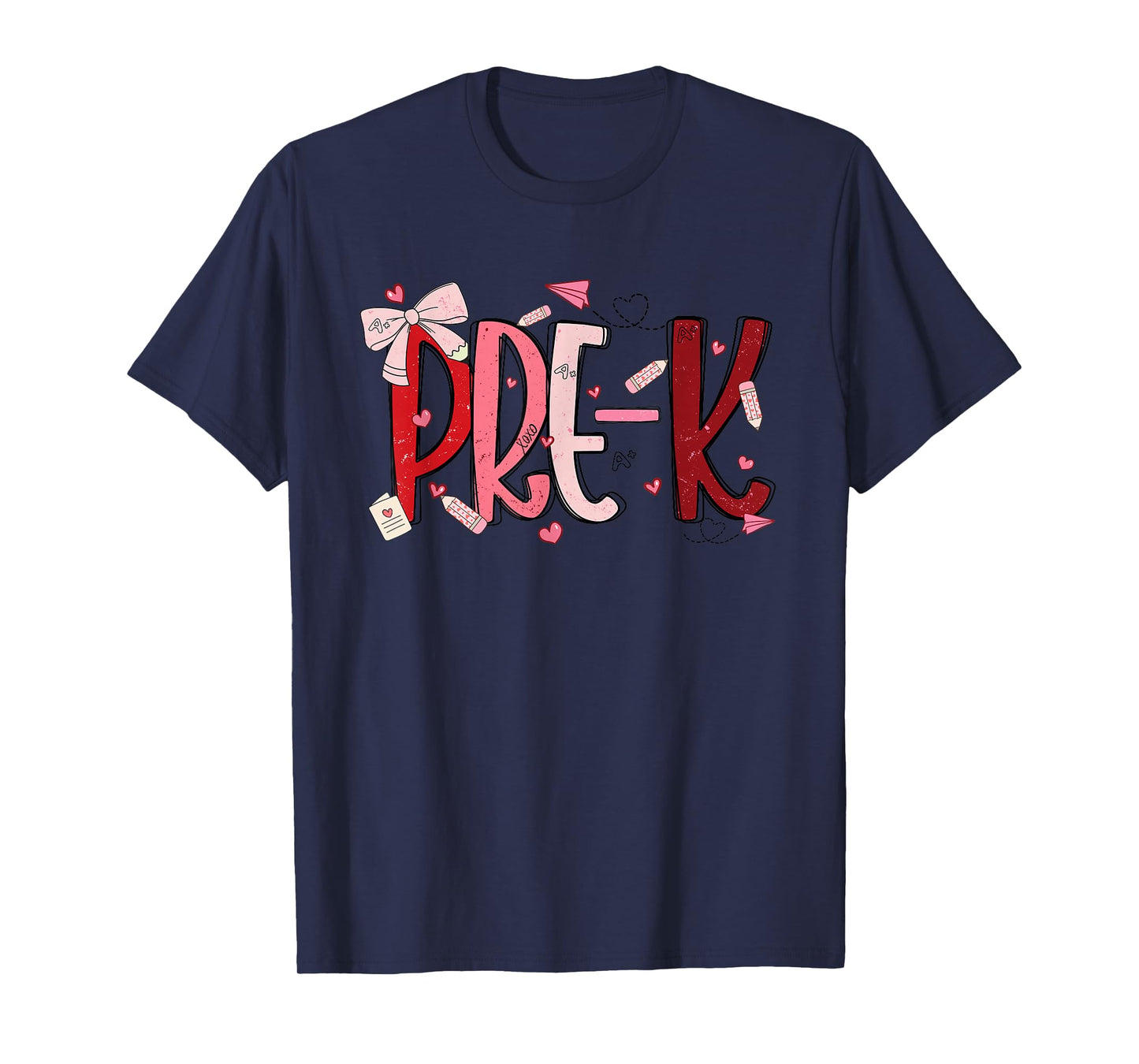 Pre K Valentine tee for Teachers T-Shirt