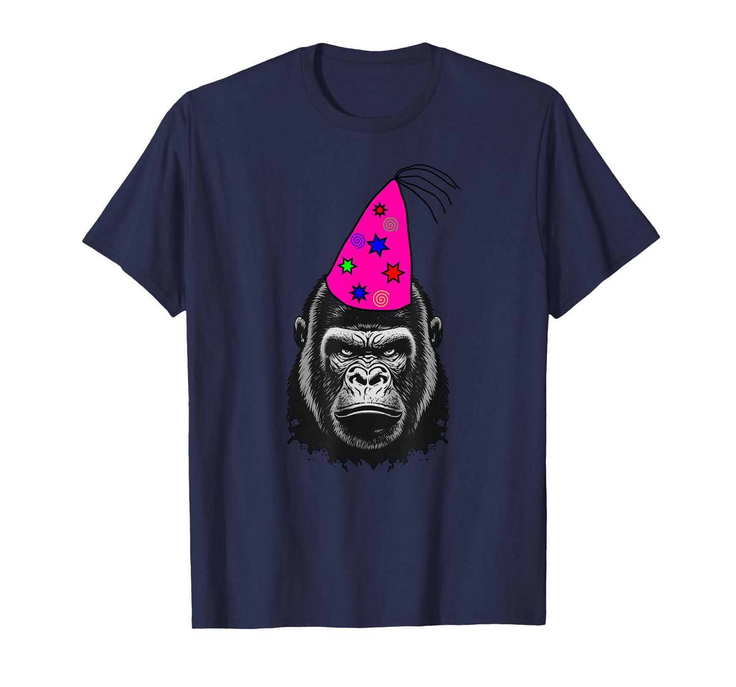 Gorilla Birthday Decorations Birthday Party Hat Design T-Shirt