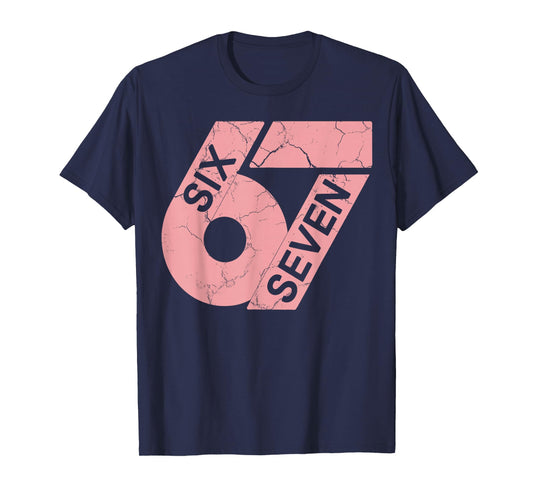 Pink and White Number 67 Jersey Player Uniform #67 Fan T-Shirt