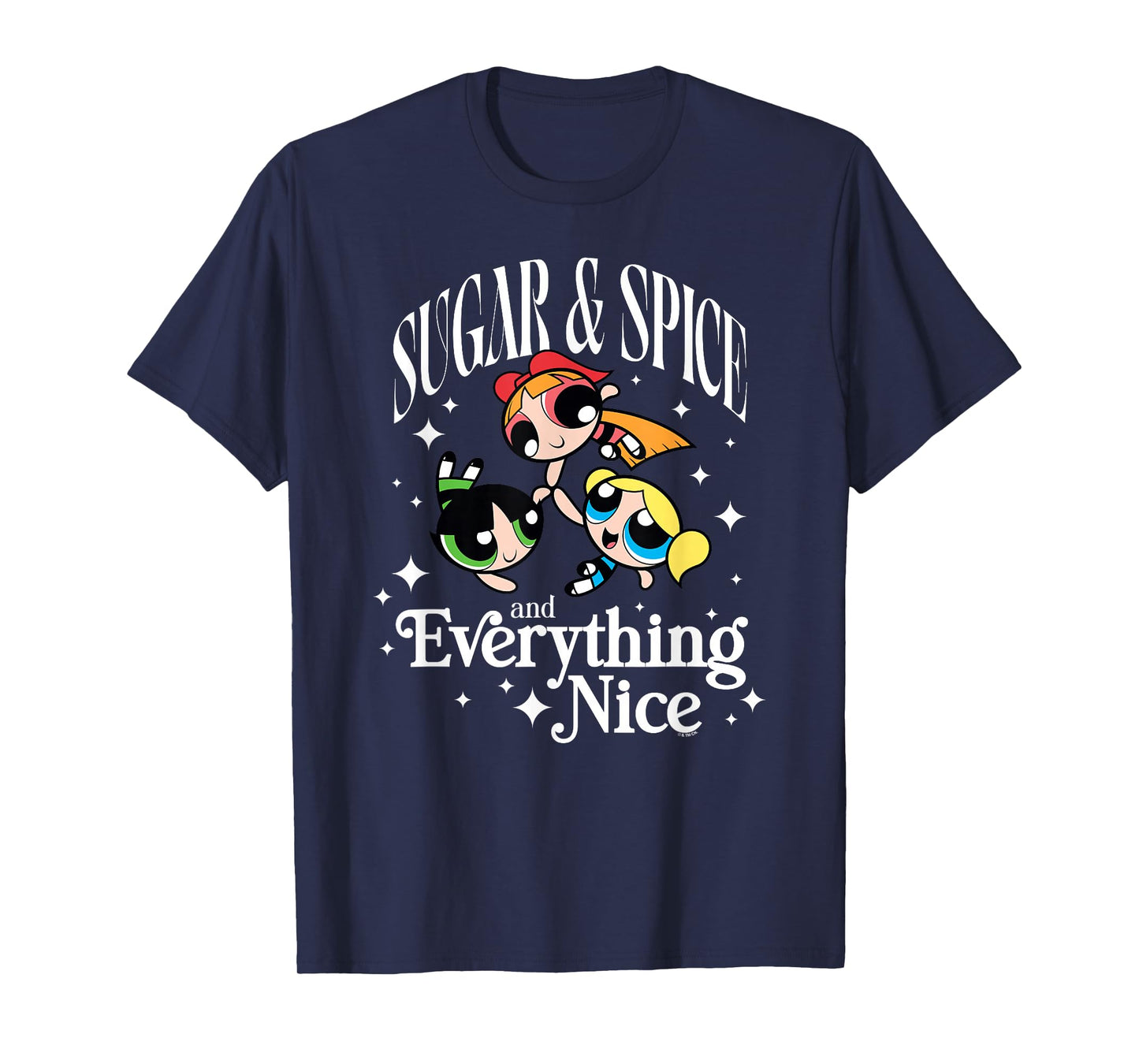 The Powerpuff Girls Sugar & Spice And Everything Nice Team T-Shirt