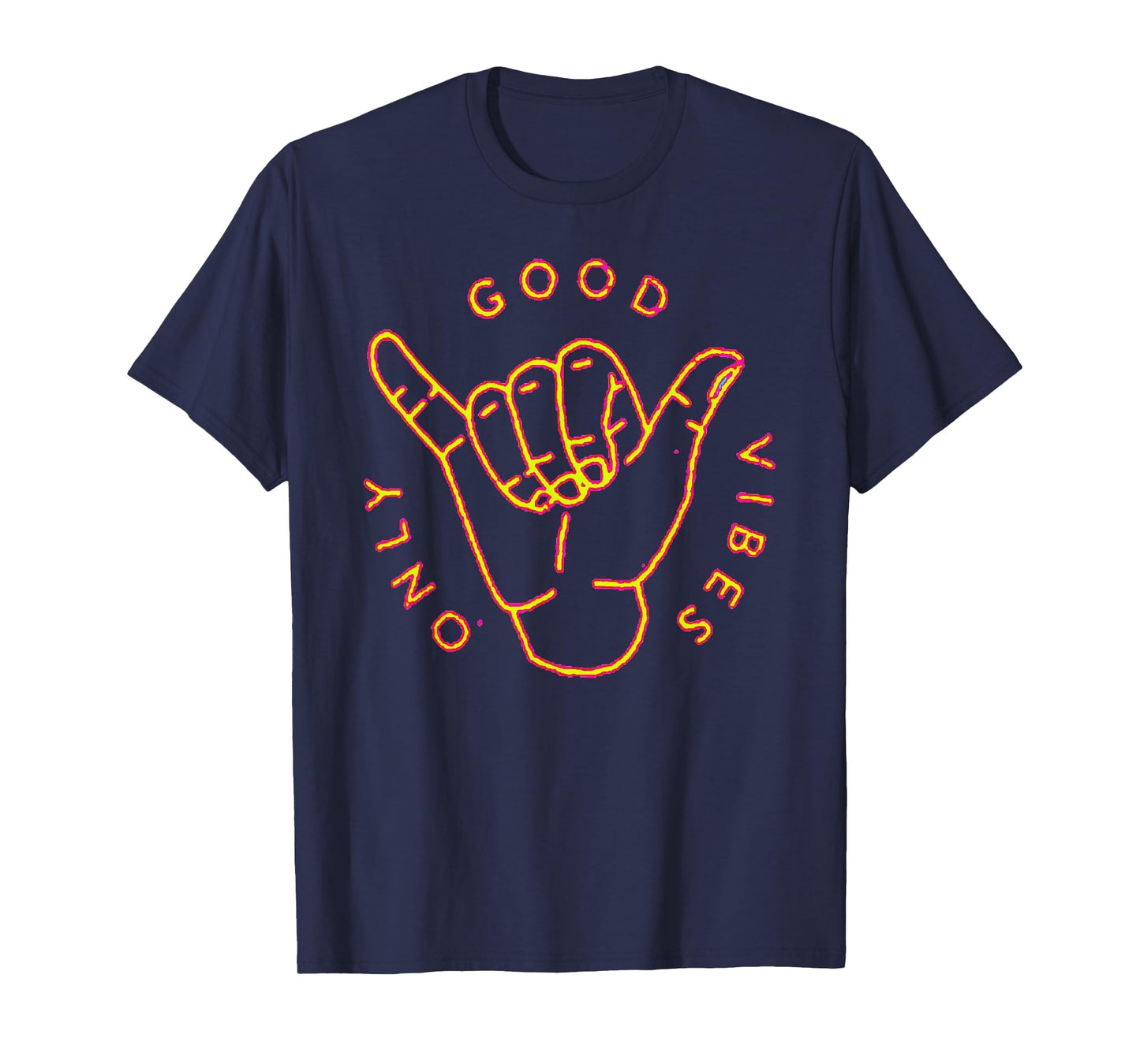Good Vibes Only Novelty Tshirt Yoga Meditation Gift T-Shirt