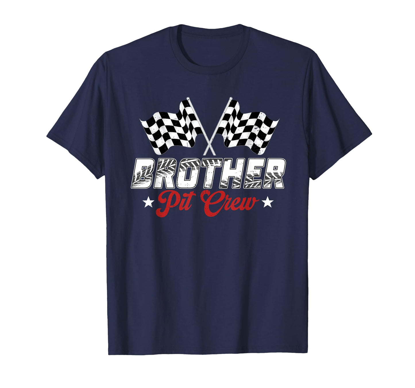 Brother Pit Crew Race Car Birthday Family Racing T-Shirt