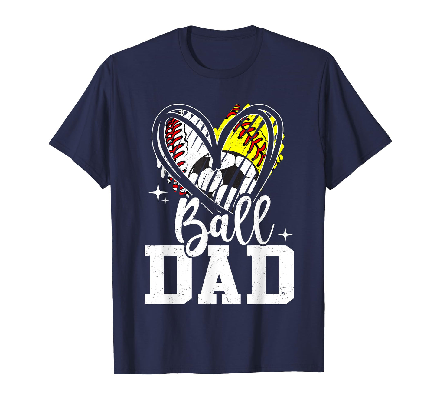 Ball Dad Baseball Softball Soccer Dad T-Shirt