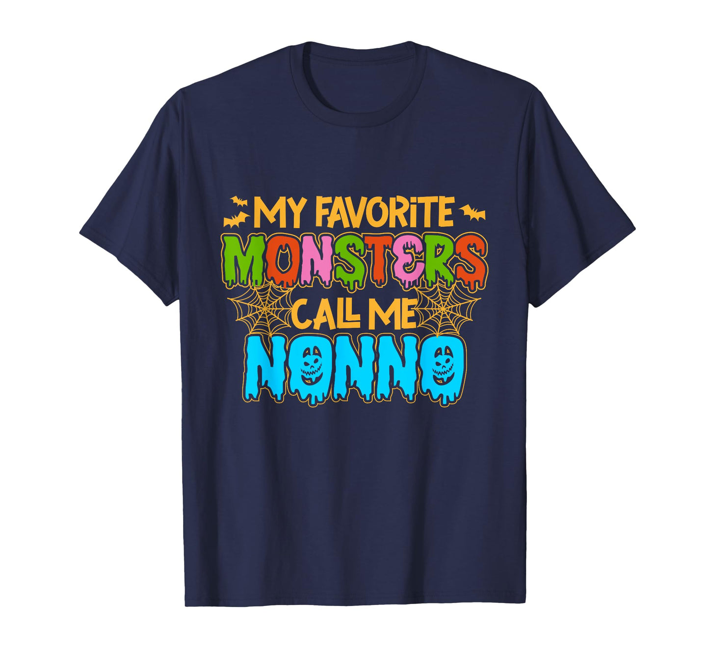 My Favorite Monsters Call Me Nonno Happy Halloween T-Shirt