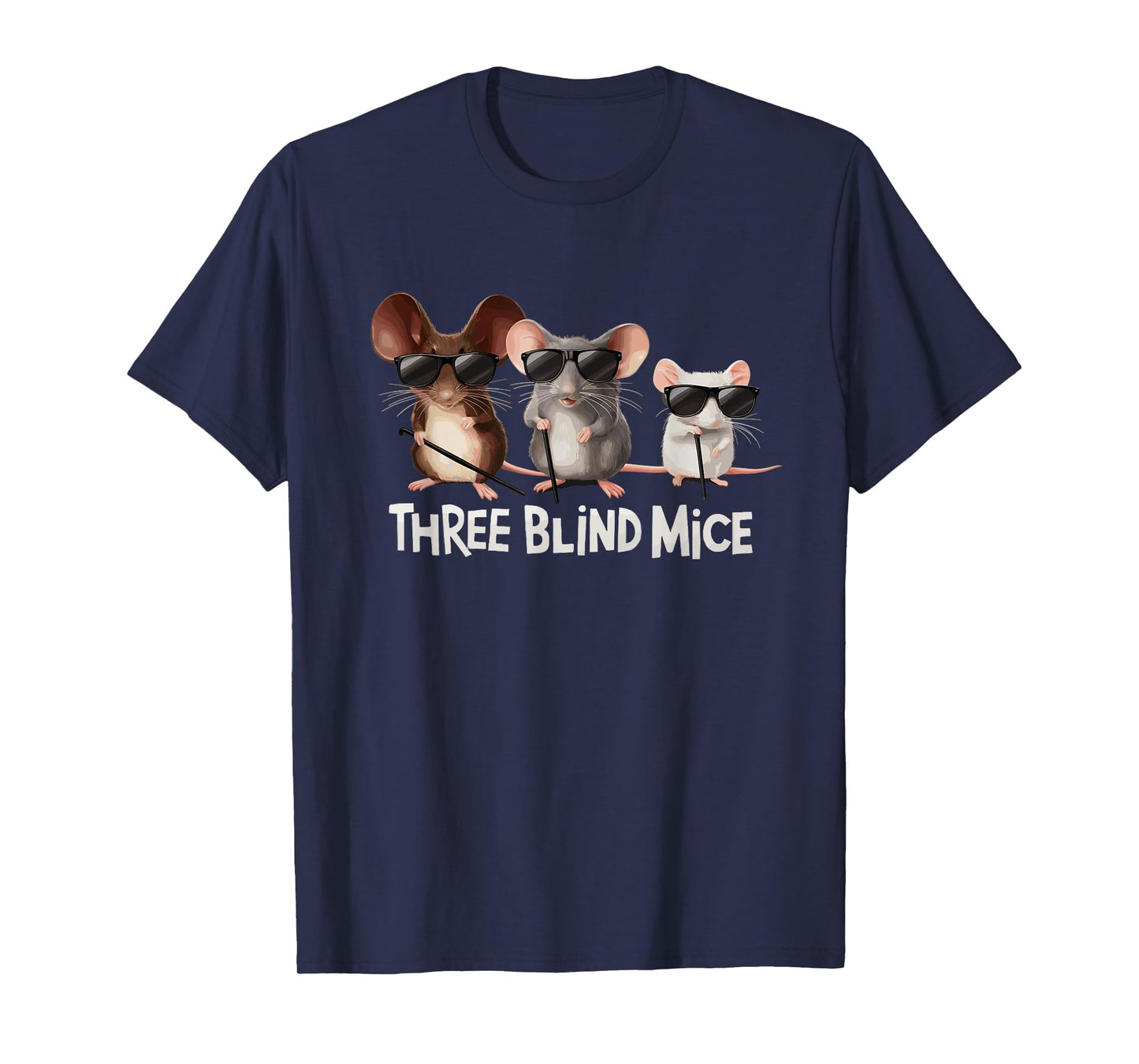Three Blind Mice Nursery Rhyme Halloween Costume T-Shirt