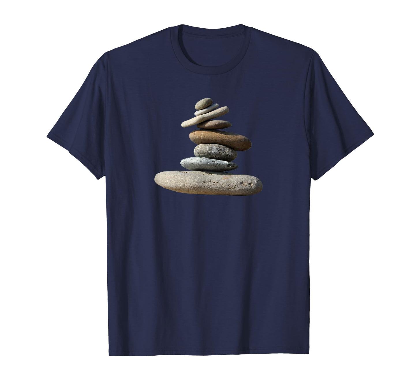 Balanced Rocks Zen Centered Yoga Peace Meditation T-Shirt T-Shirt