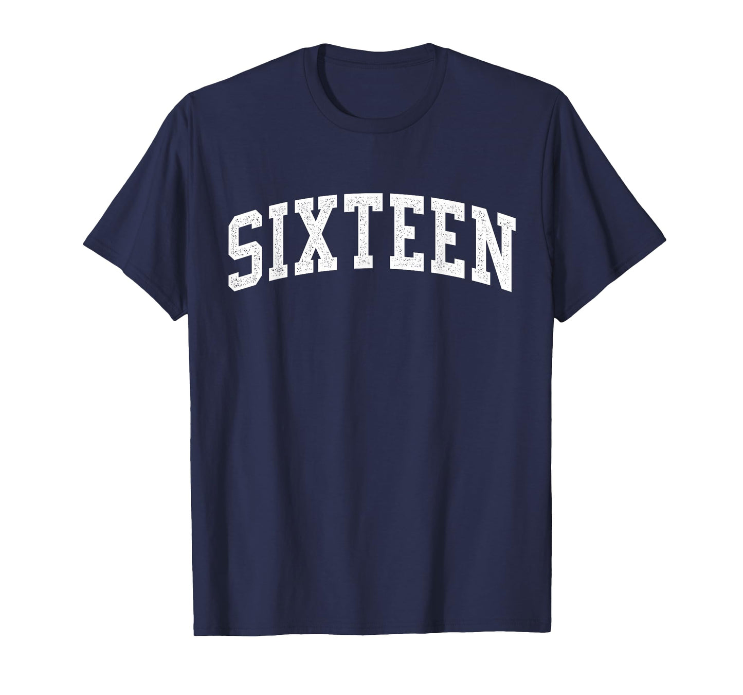 Sixteen Minimalist 16th Birthday Design 16-Year-Old T-Shirt