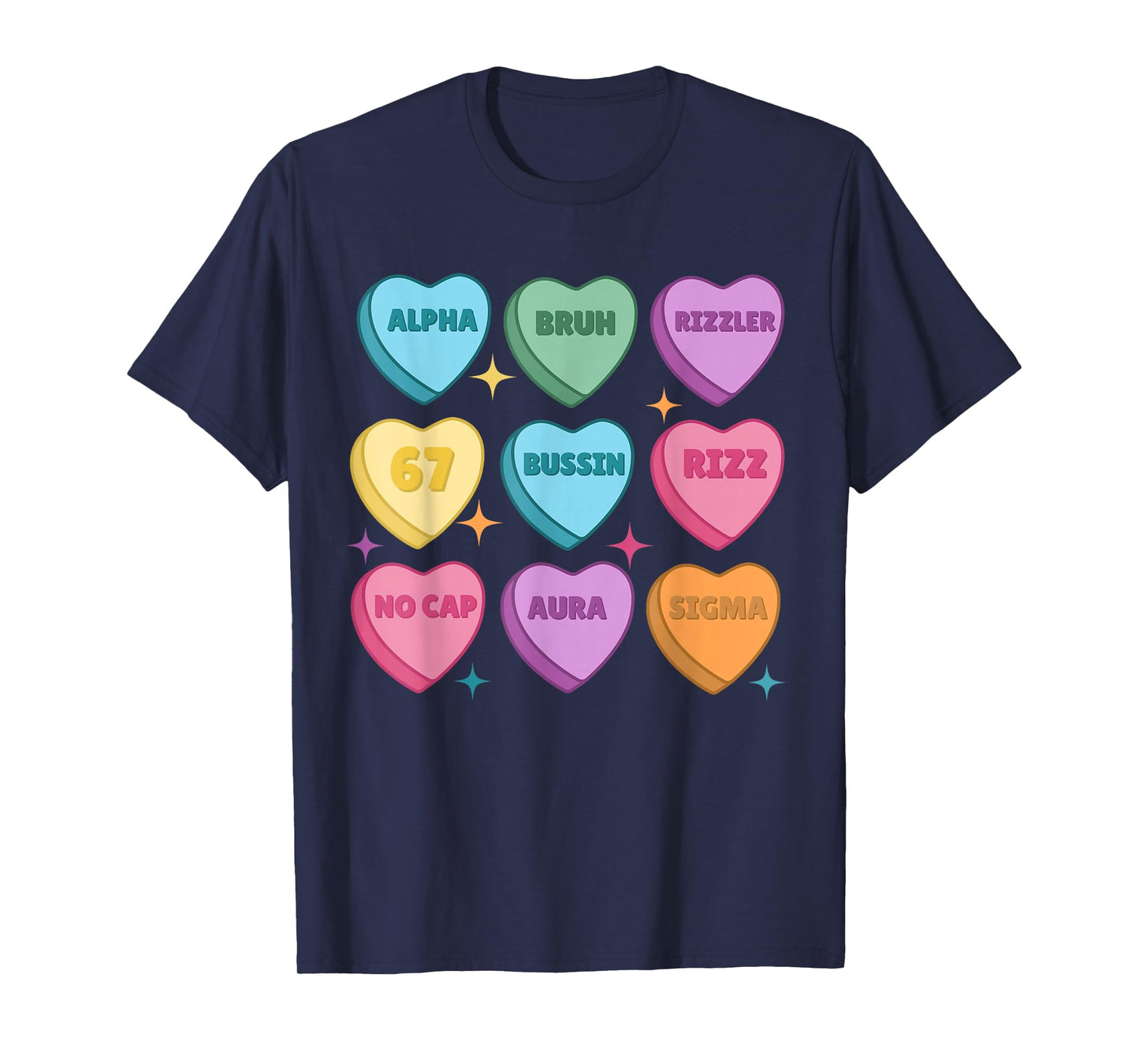 Funny Valentine's - Funny 67 Valentine's Rizz, No Cap T-Shirt