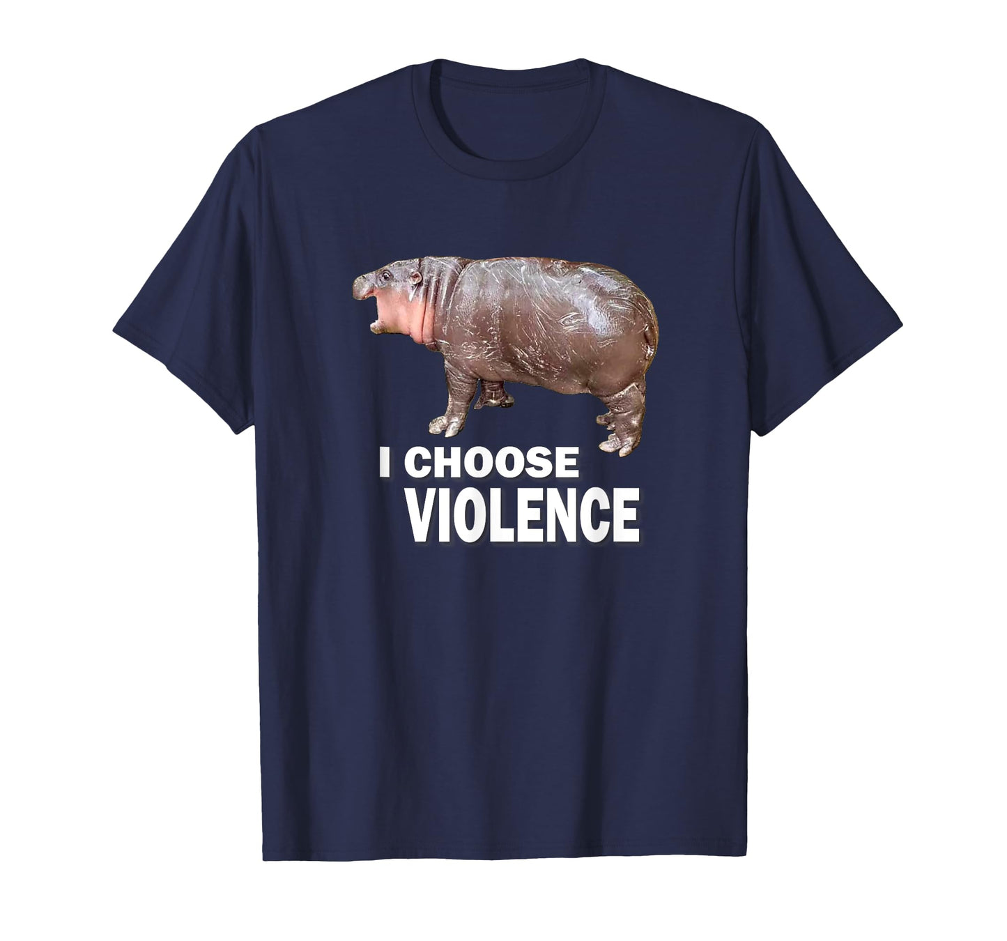 Choose Violence Meme Moo Deng Ungovernable T-Shirt