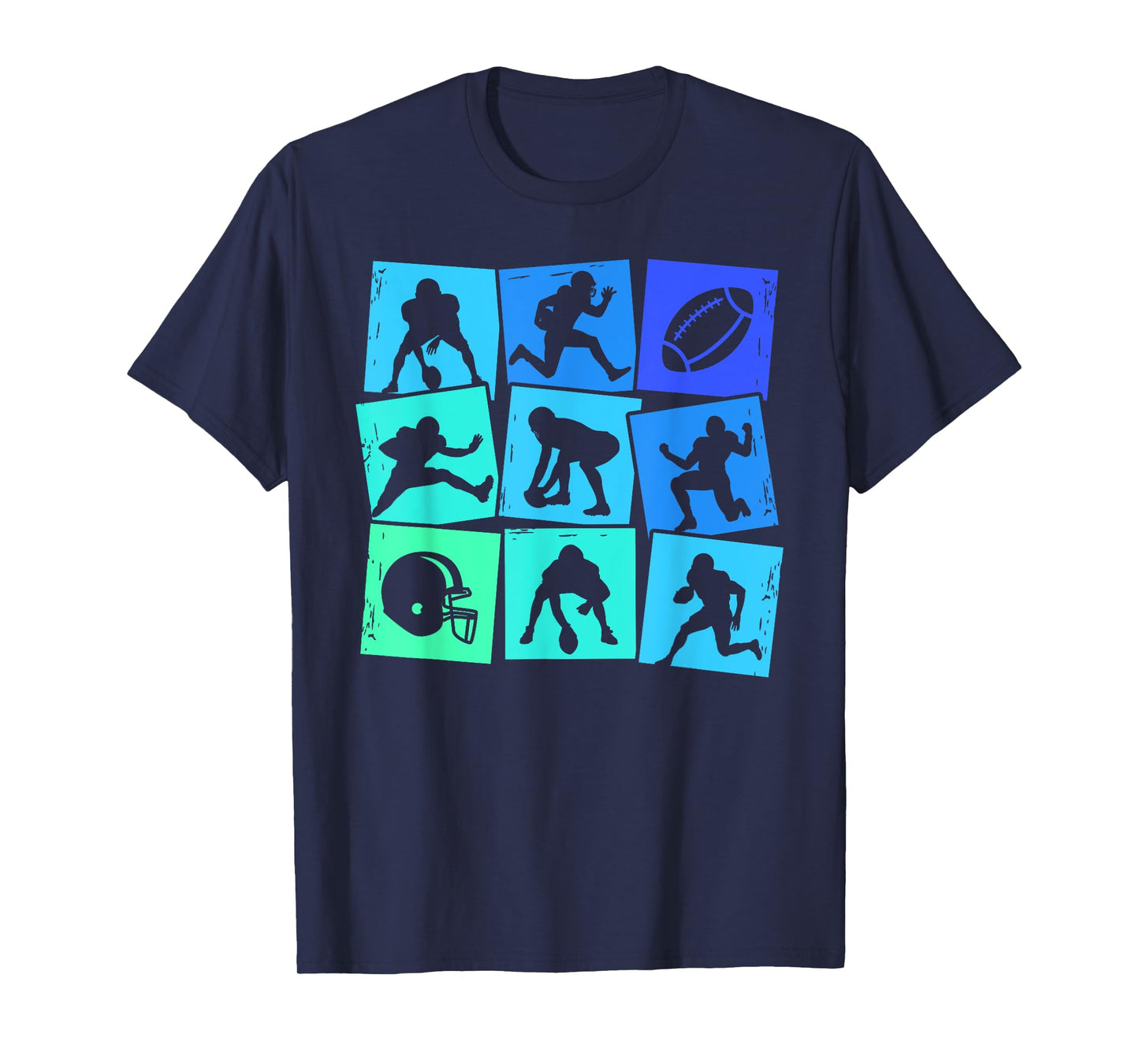 Football Player American Football Boys Men T-Shirt