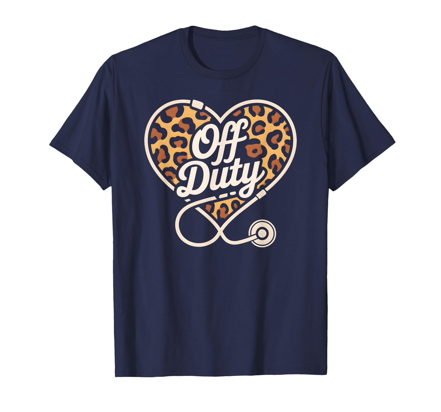 Cute Off Duty Nurse Camp Wellness Crew Nursing School RN NP T-Shirt