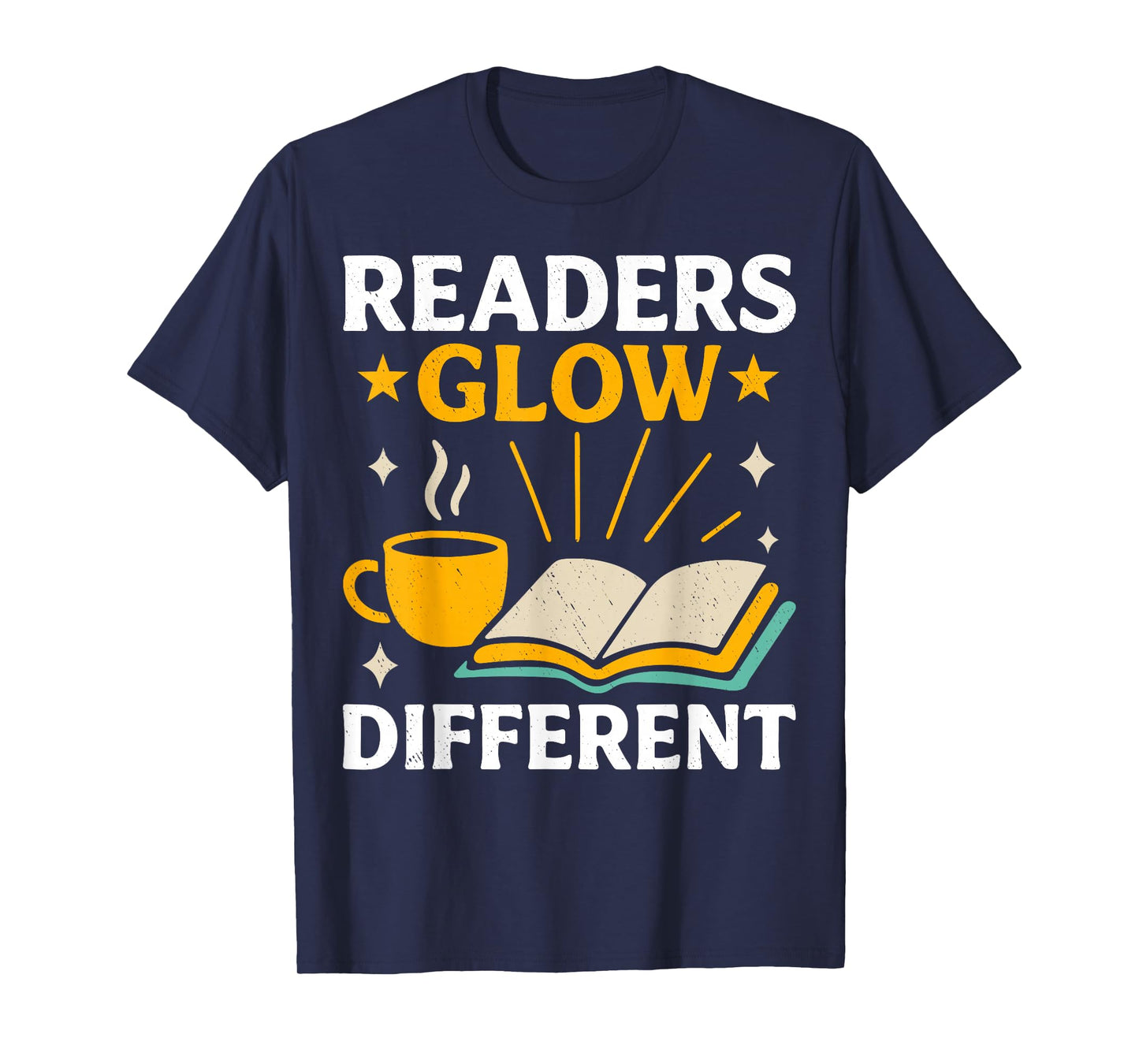 Readers Glow Different Book Lover Reading T-Shirt