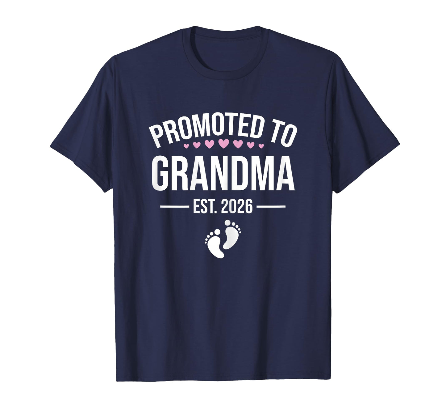 1st Time Grandma EST 2026 Granny New First Grandma 2026 T-Shirt