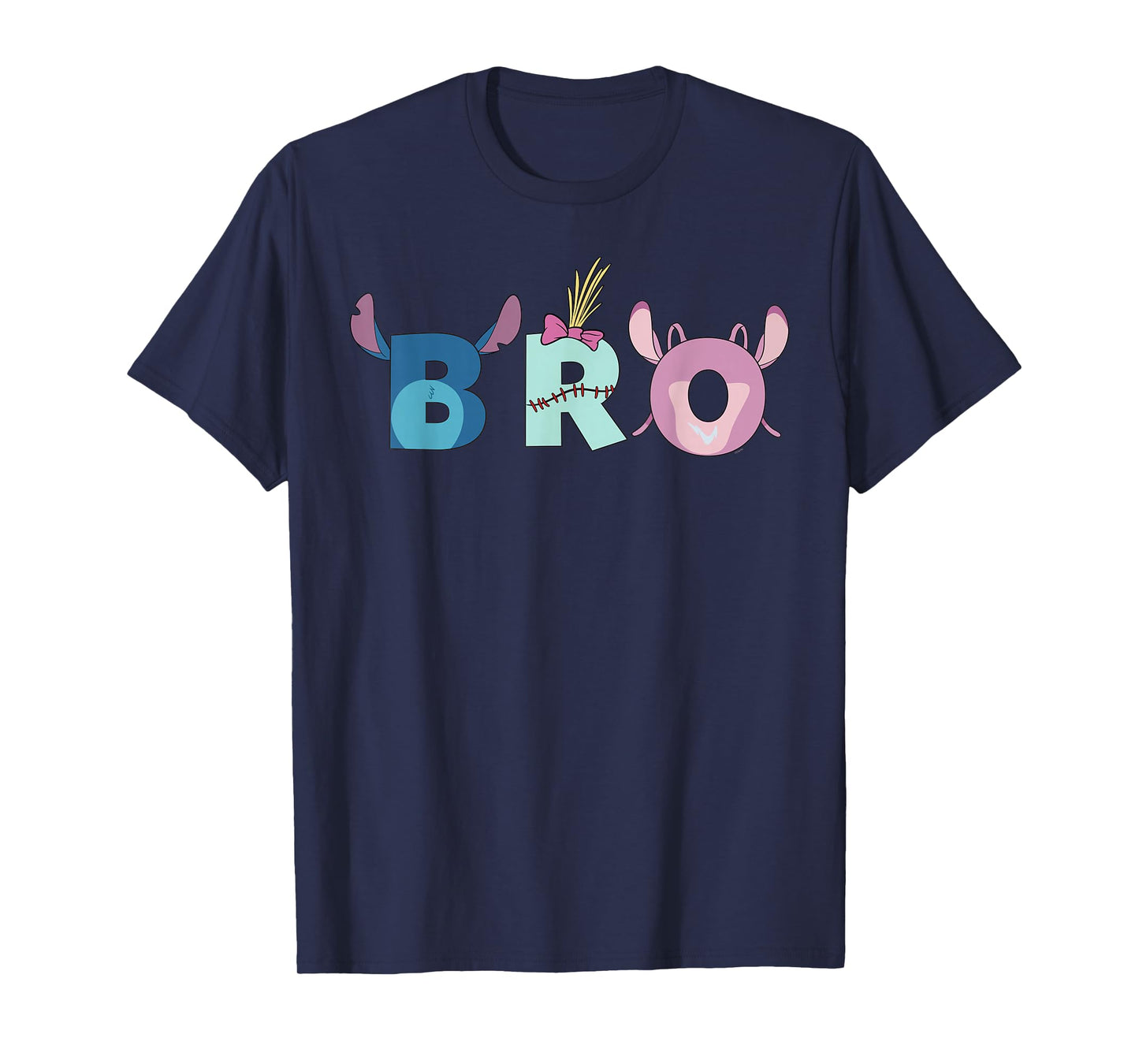 Disney Lilo & Stitch "Bro" Brother Birthday Gift Family Trip T-Shirt