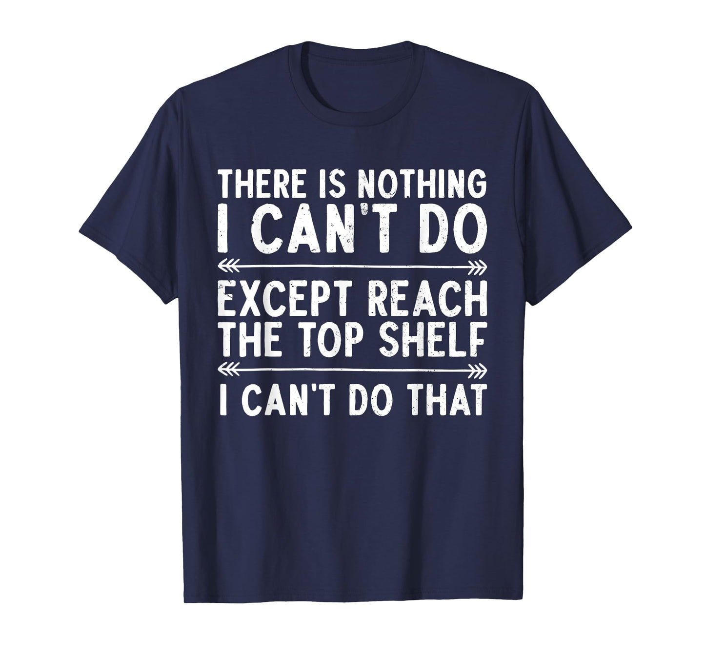 Funny Short People Art For Men Women Short Girl Short People T-Shirt