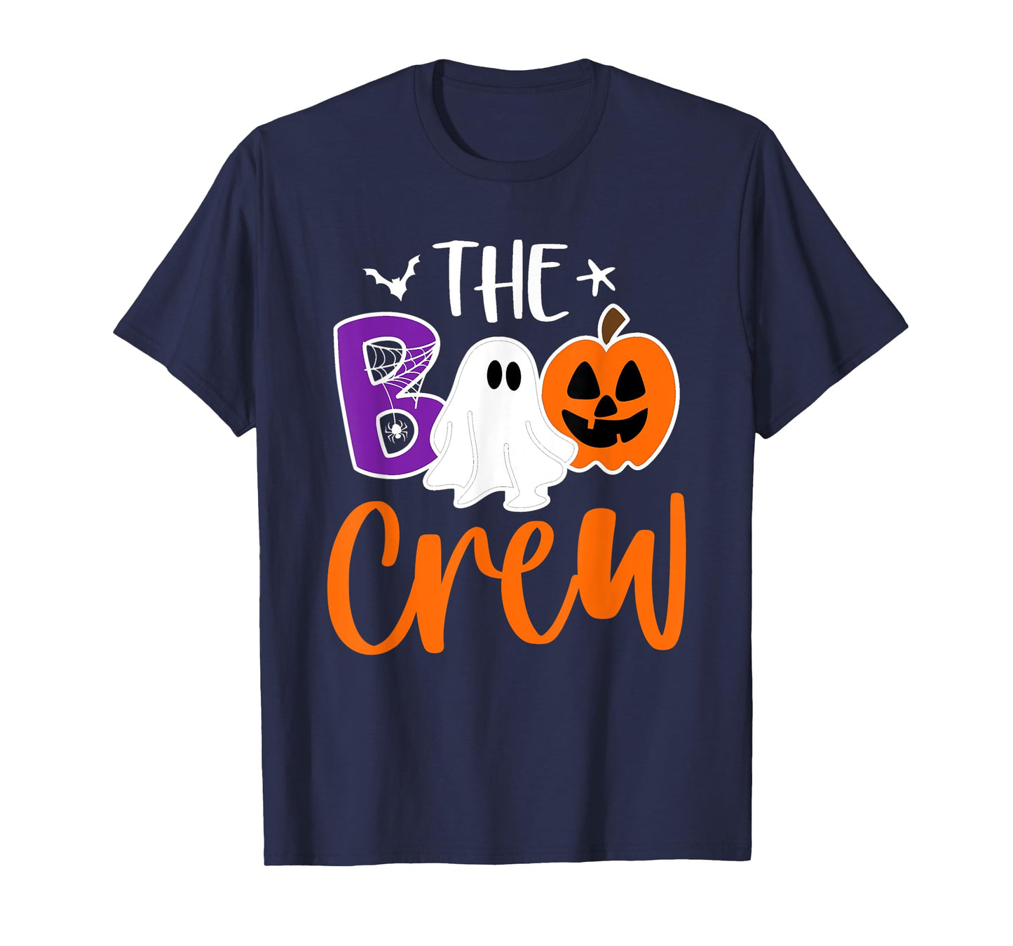 Halloween The Boo Crew Cute Ghost Spooky Family Matching T-Shirt