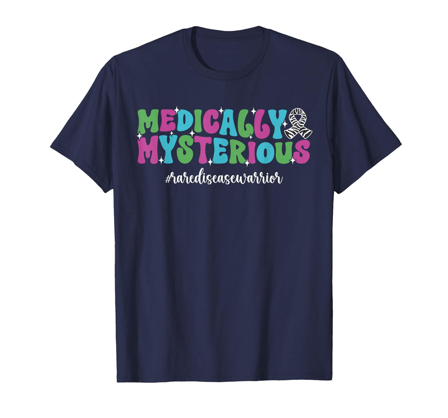 Groovy Rare Disease Warrior Rare Disease Awareness T-Shirt