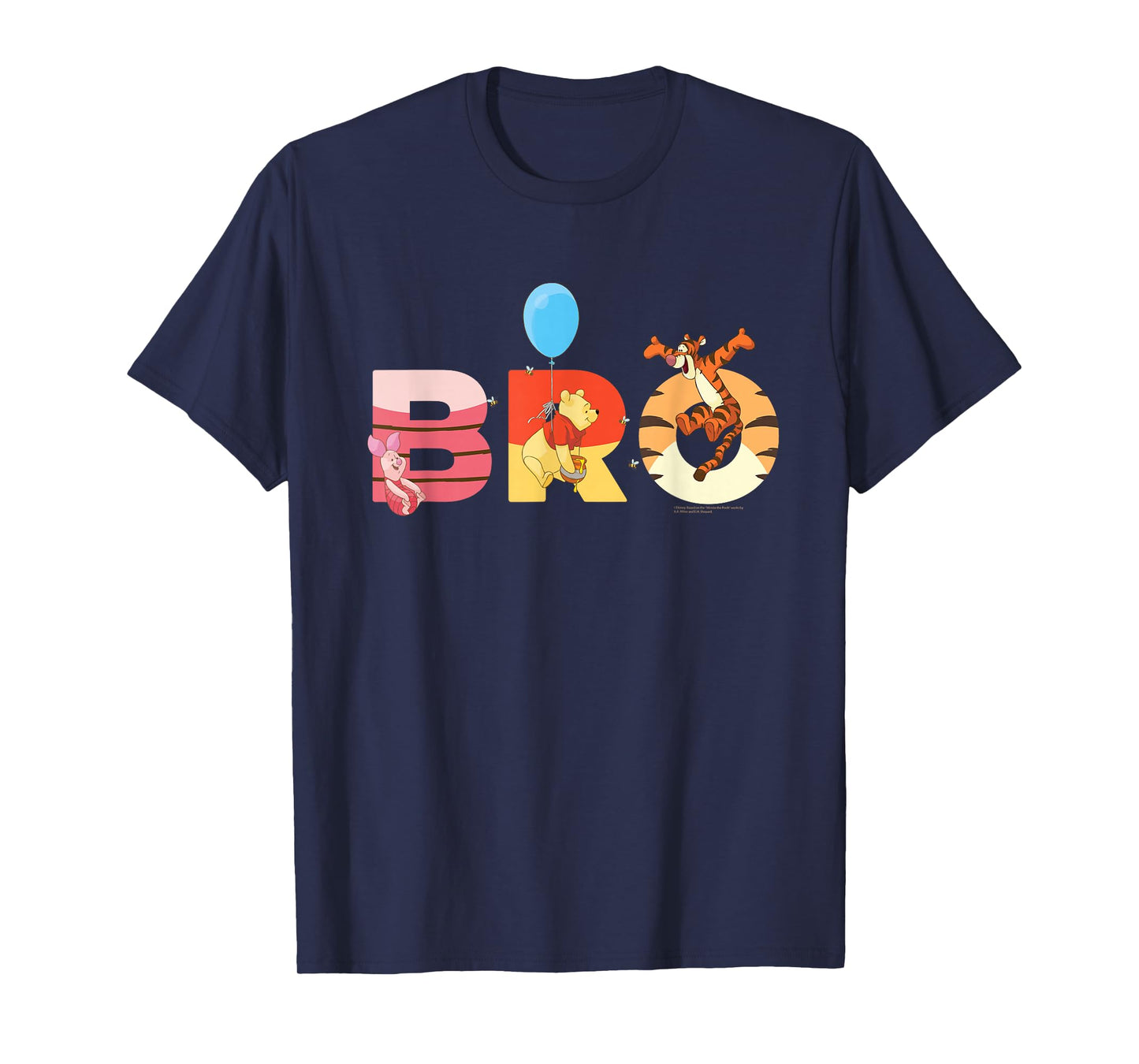 Disney Winnie the Pooh and Friends Bro Family Trip Matching T-Shirt