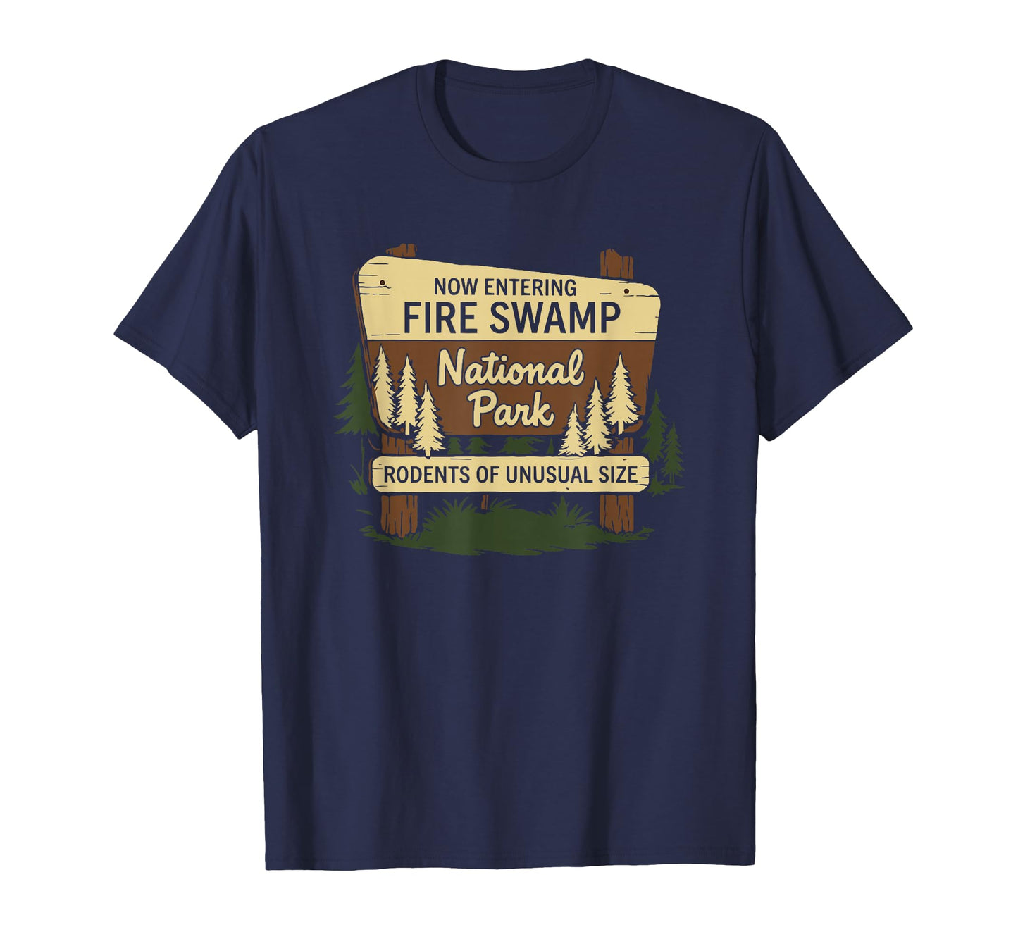 Fire Swamp National Park Funny T-Shirt